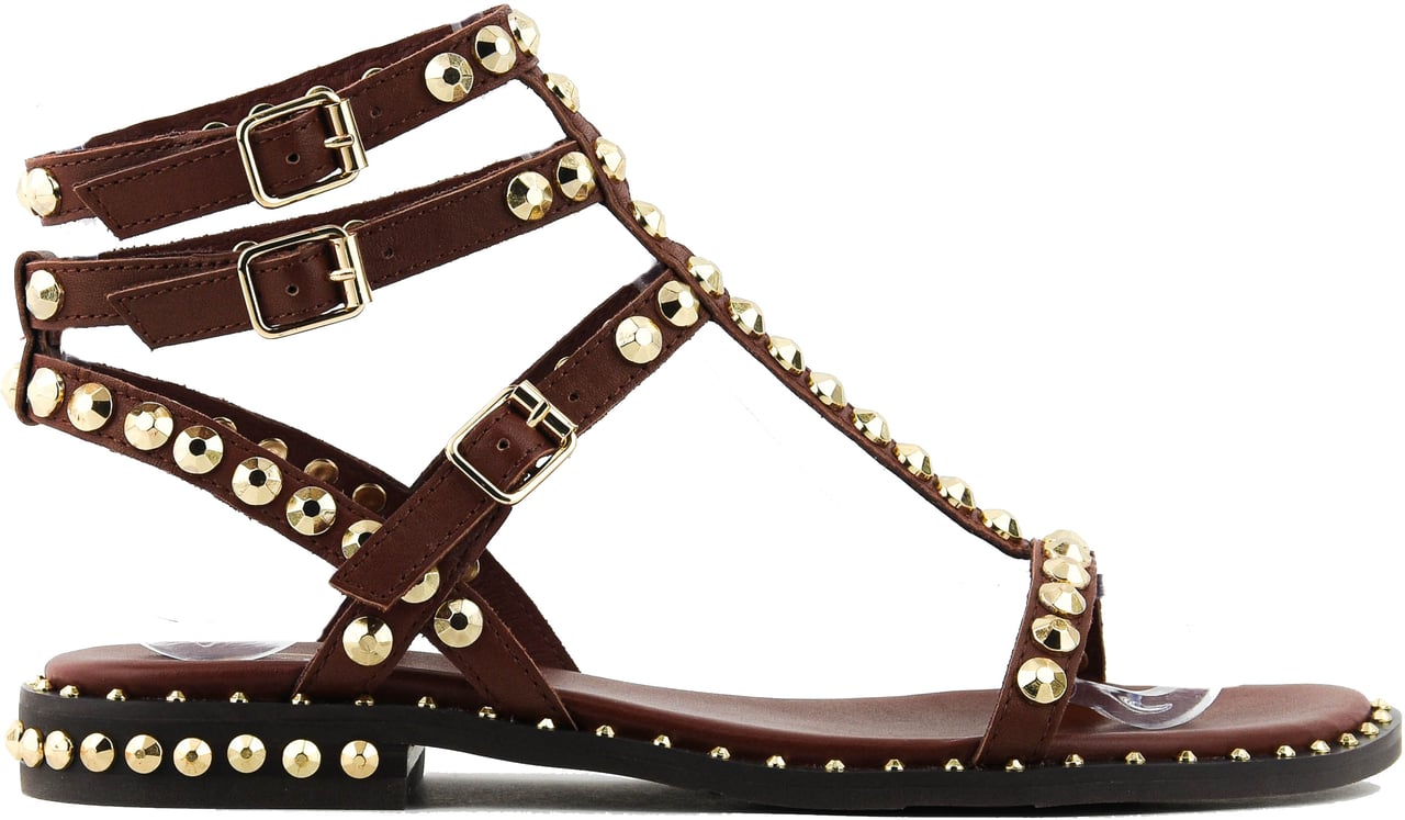 Ash Sandal Play Marsala/gold Bruin
