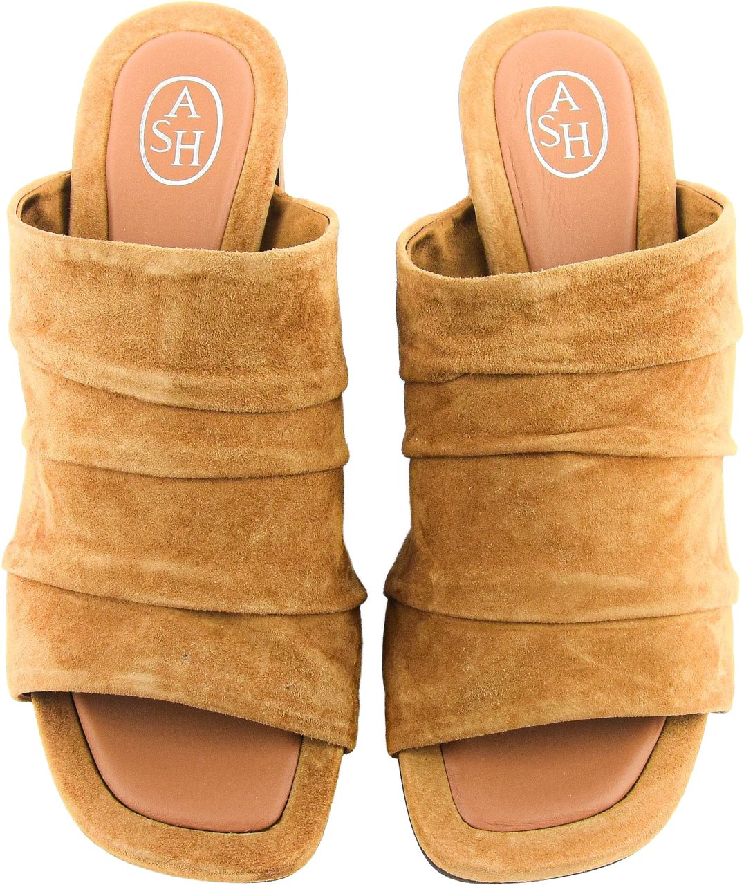 Ash Eva Sandal Moka Mou Suede Divers