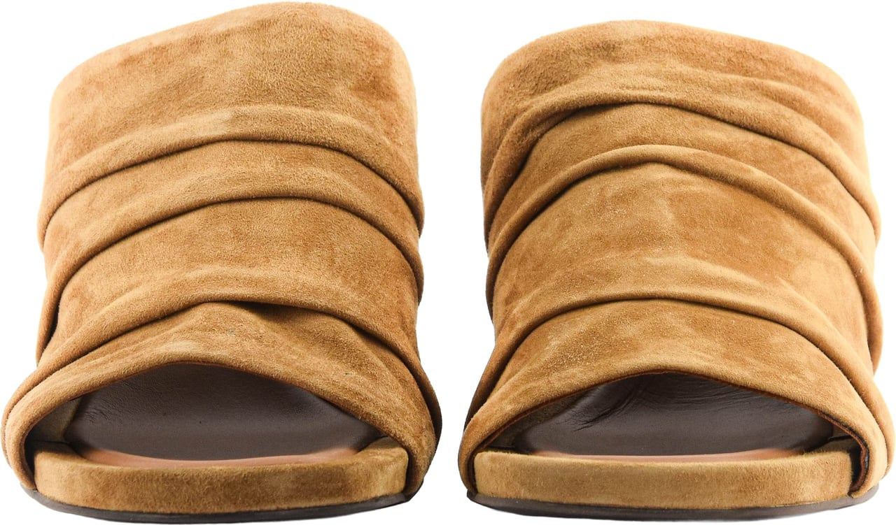 Ash Eva Sandal Moka Mou Suede Divers