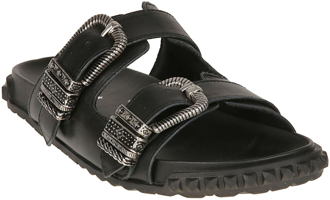 Ash Twister Sandals Black Zwart