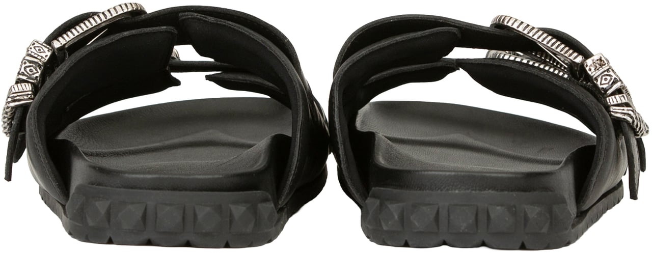 Ash Sandals Mustang Black Zwart