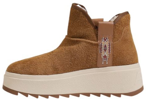 ASH Brown Suede Leather Ankle Boots Bruin