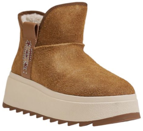 ASH Brown Suede Leather Ankle Boots Bruin