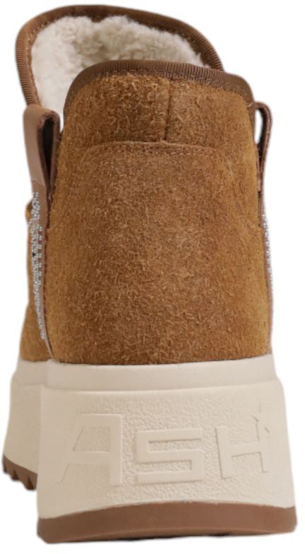 ASH Brown Suede Leather Ankle Boots Bruin