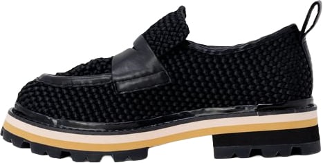 ASH Black Leather Platform Pumps Zwart