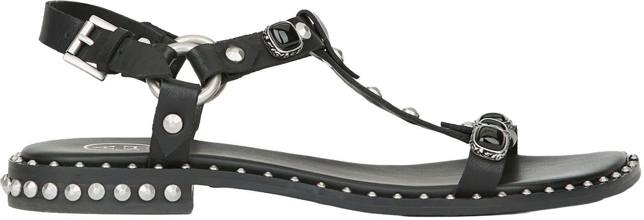 Ash Sandals Mustang Black Zwart