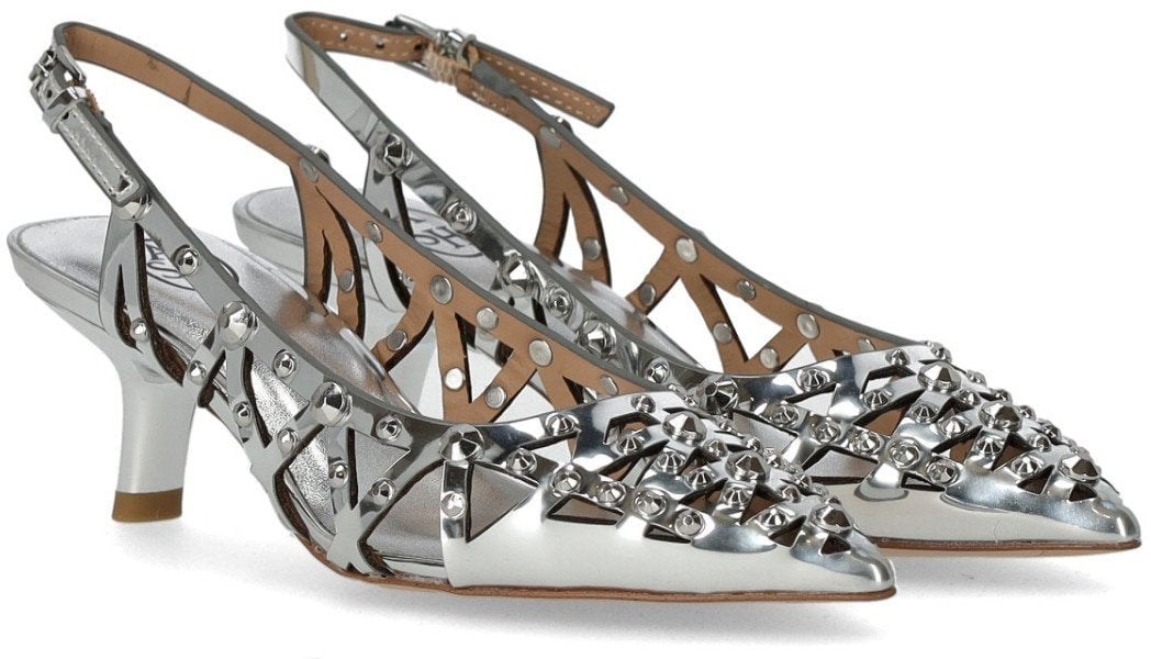 Ash ASH BIZARRE SLINGBACK PUMP Zilver