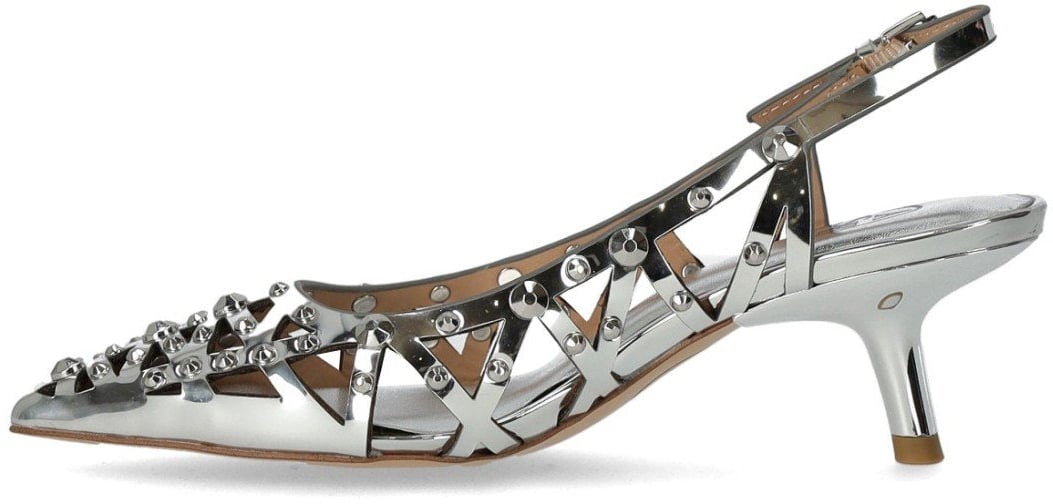 Ash ASH BIZARRE SLINGBACK PUMP Zilver