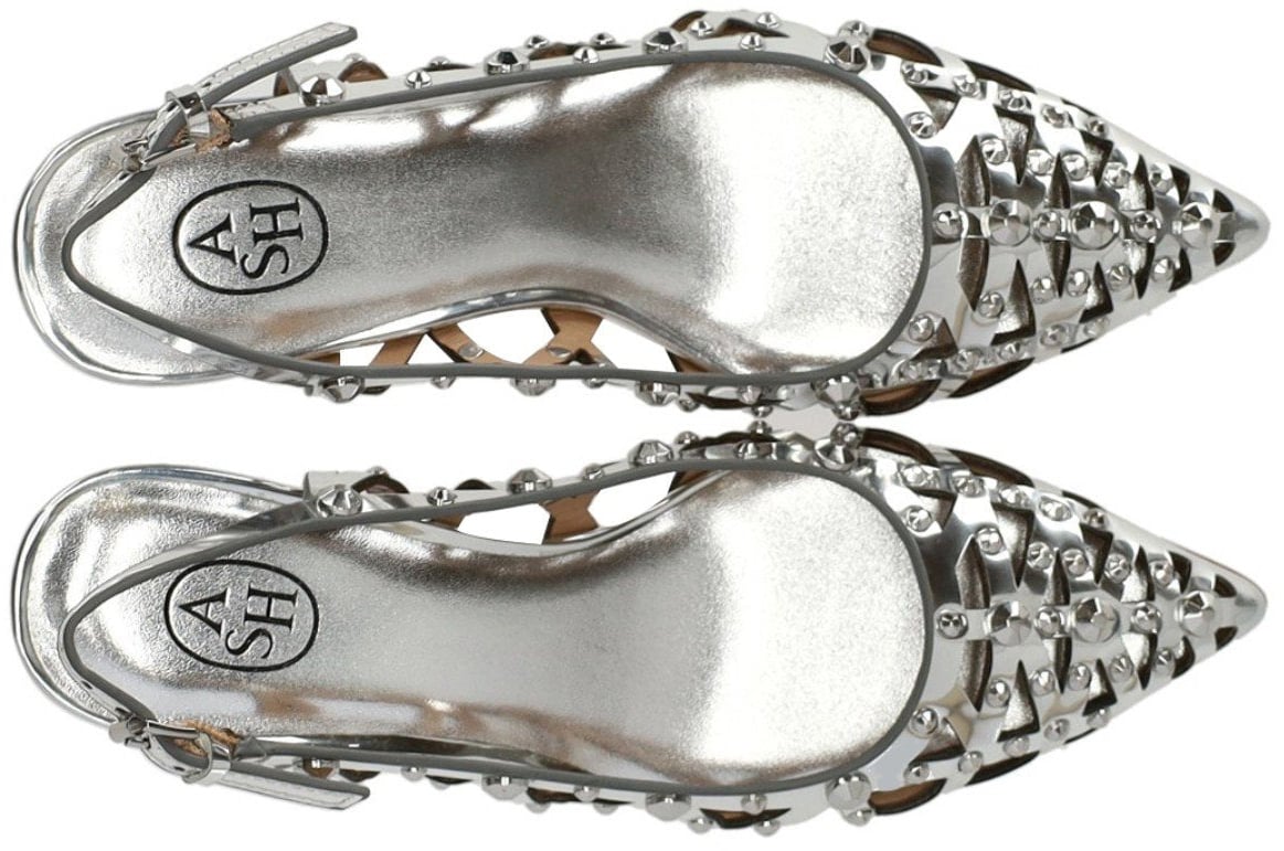 Ash ASH BIZARRE SLINGBACK PUMP Zilver