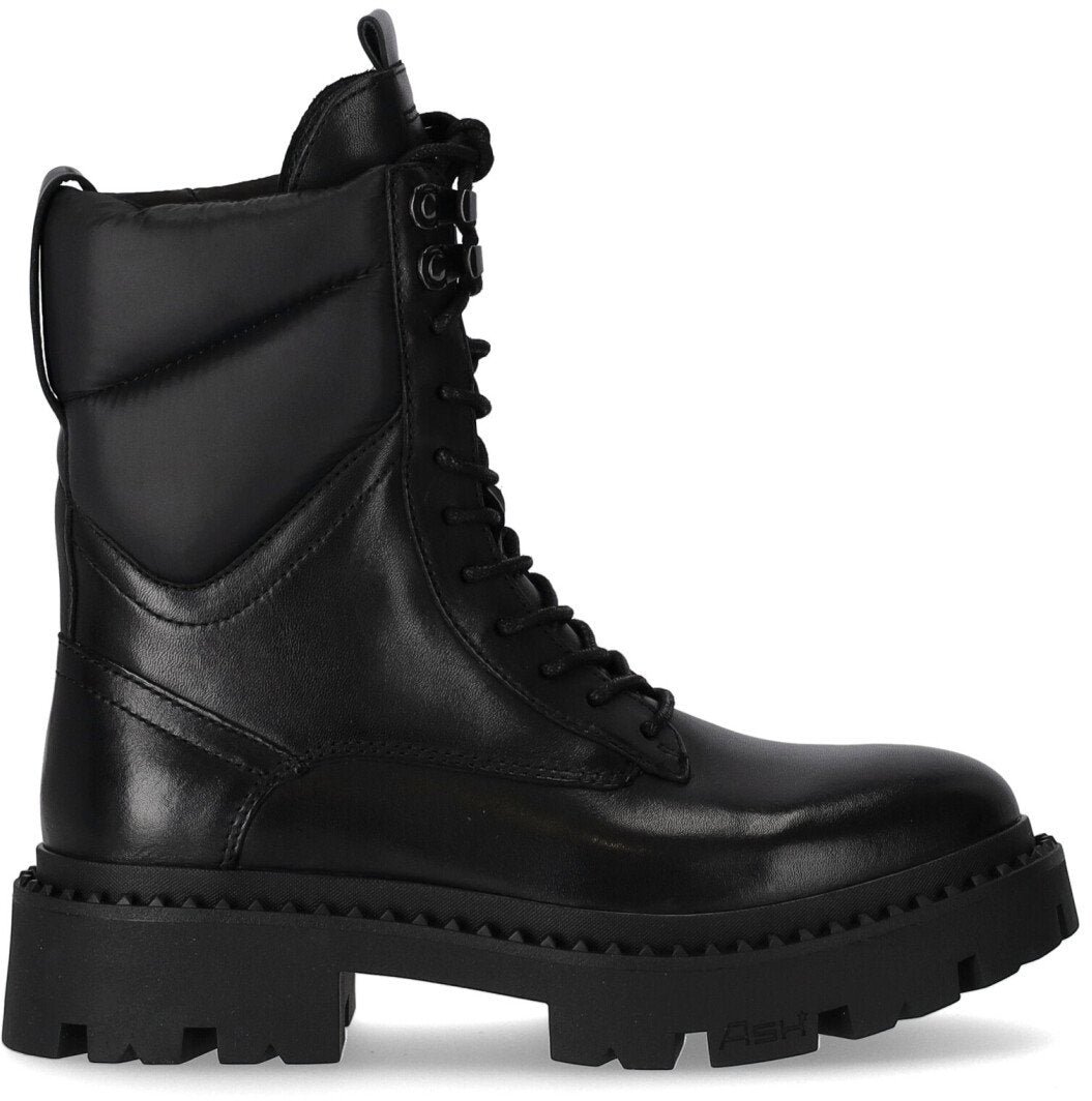 Ash ASH GOTTA COMBAT BOOT Zwart