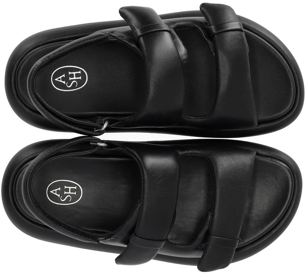 Ash ASH VINCI PLATFORM SANDAL Zwart