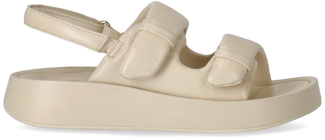 Ash ASH VINCI TALC PLATFORM SANDAL Wit
