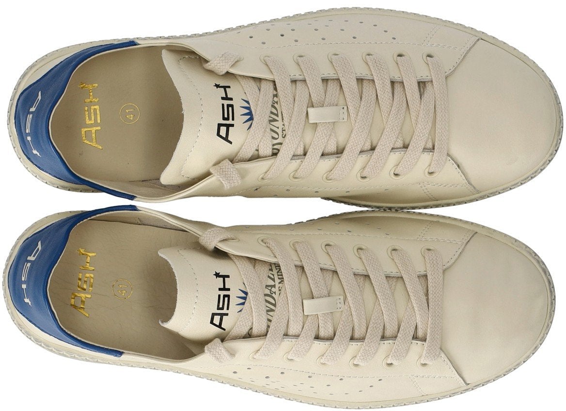 Ash ASH SUPERGUY ELFENBEIN BLAU SNEAKER Wit