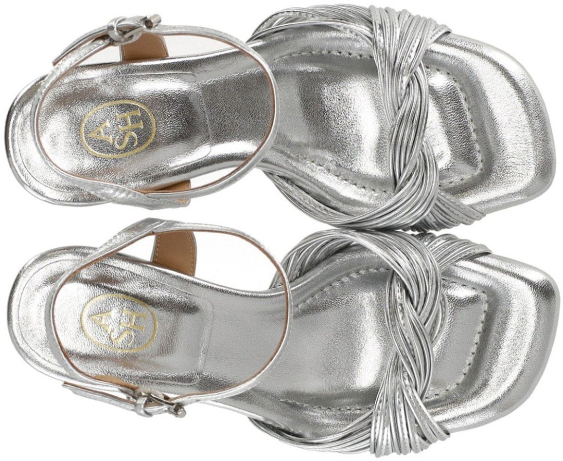 Ash ASH JANIS HEELED SANDAL Zilver