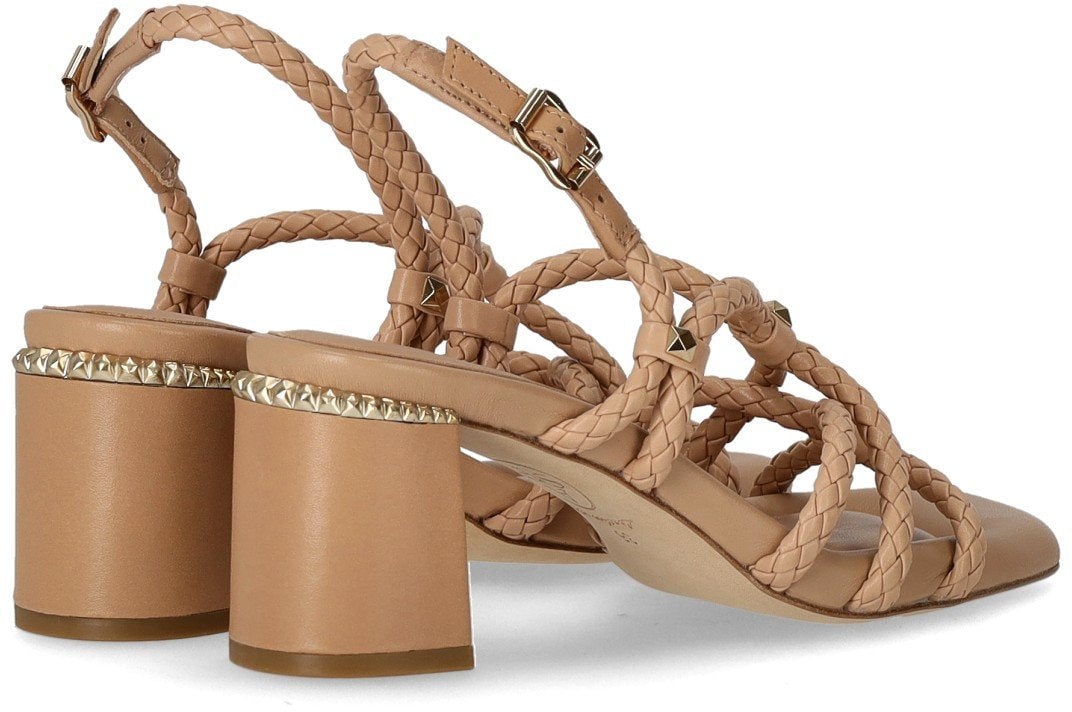 Ash ASH JASMINE SKIN HEELED SANDAL Beige