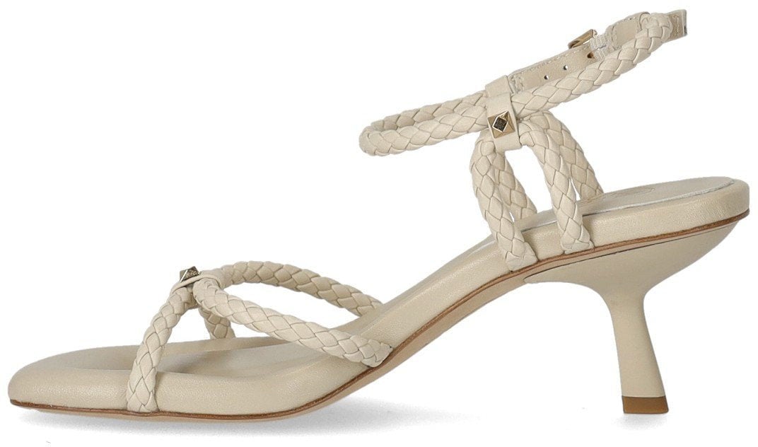Ash ASH JESS TALC HEELED SANDAL Wit
