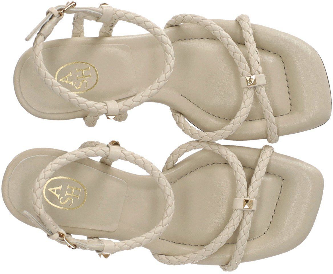 Ash ASH JESS TALC HEELED SANDAL Wit