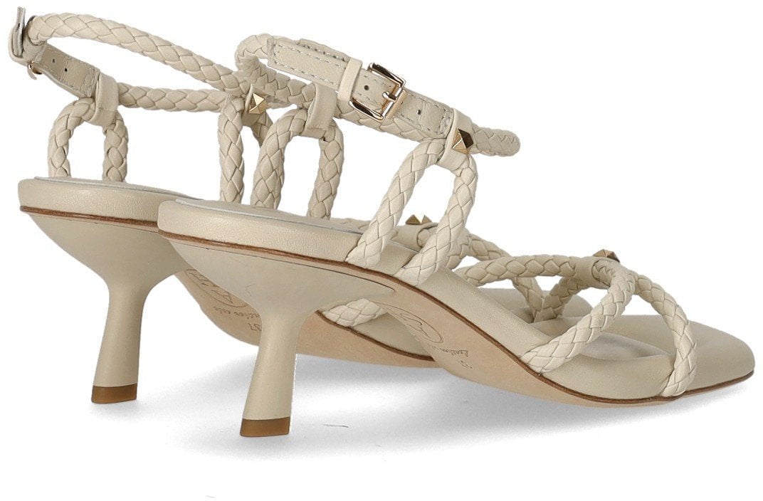 Ash ASH JESS TALC HEELED SANDAL Wit