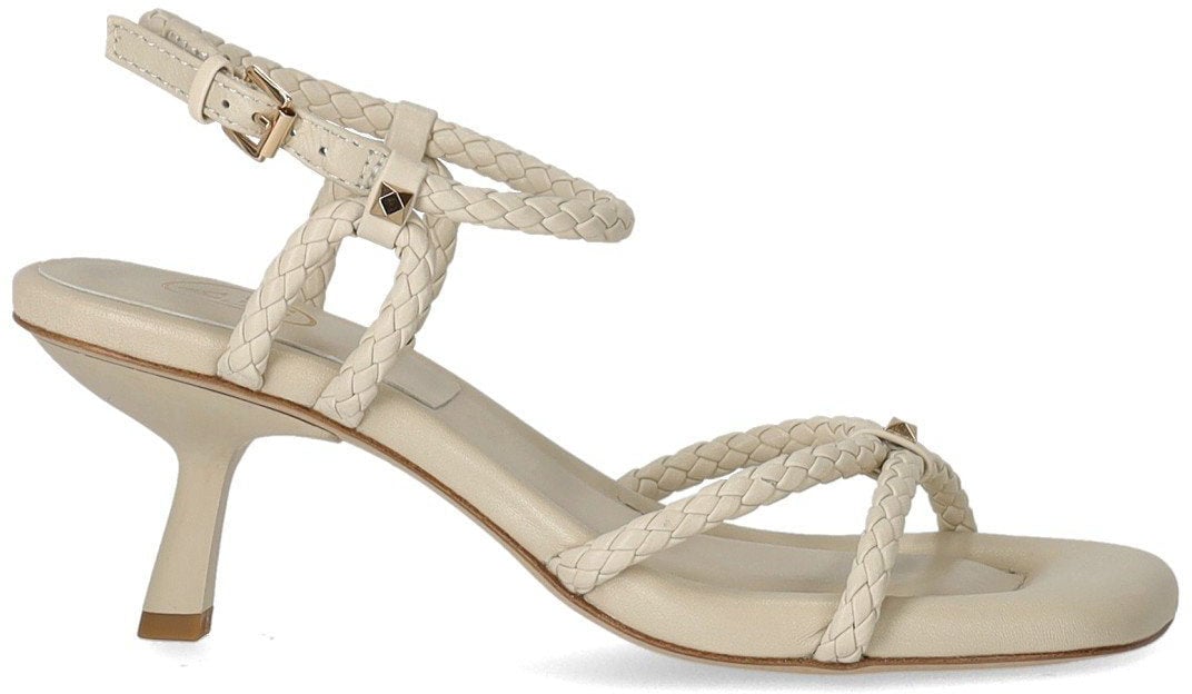 Ash ASH JESS TALC HEELED SANDAL Wit