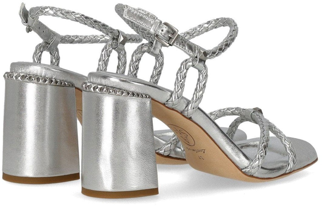 Ash ASH LOLA BIS HEELED SANDAL Zilver