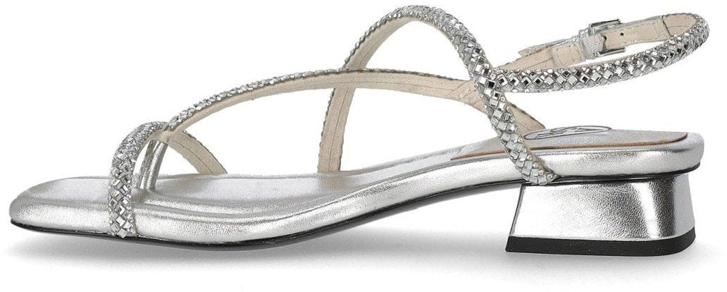 Ash ASH ISLA MID-HEELED SANDAL Zilver