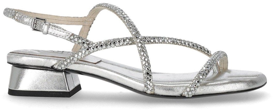 Ash ASH ISLA MID-HEELED SANDAL Zilver