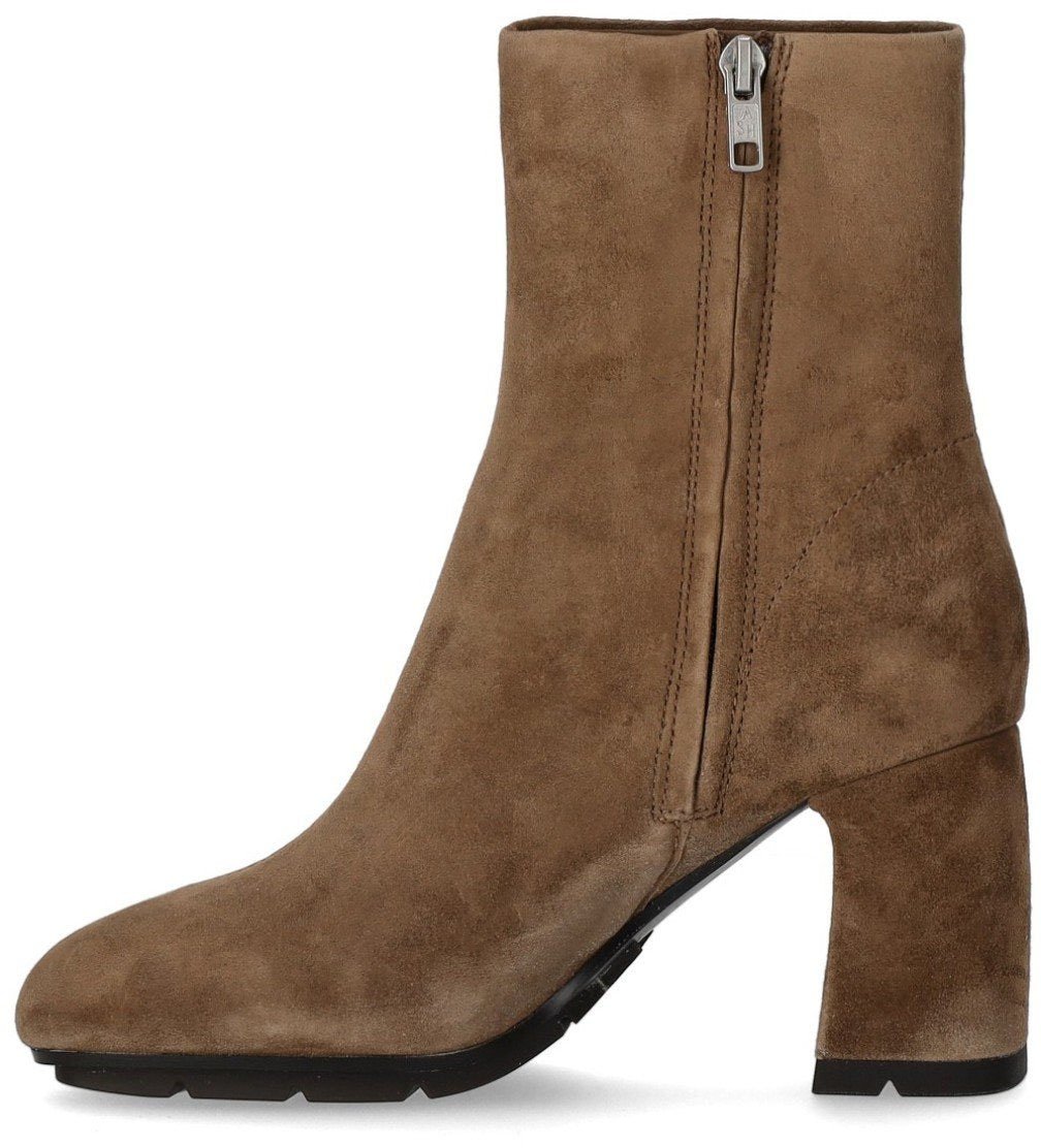 Ash ASH ECLAT HEELED ANKLE BOOT Beige