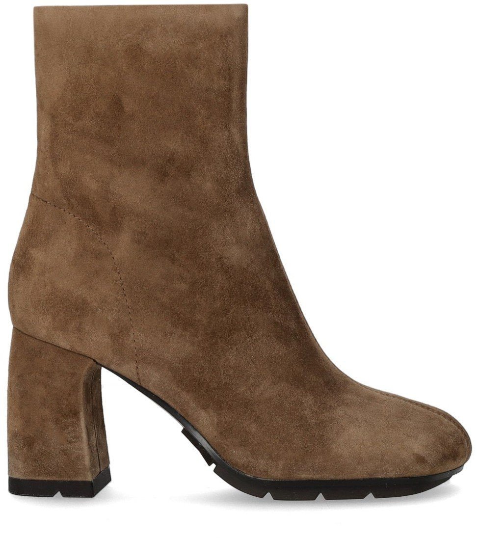 Ash ASH ECLAT HEELED ANKLE BOOT Beige