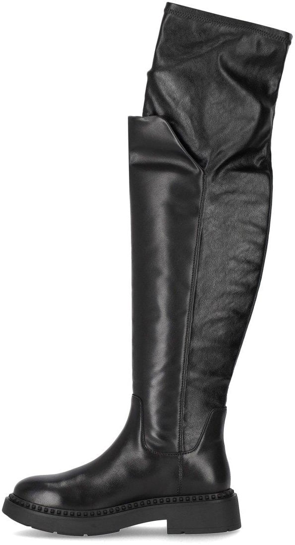 Ash ASH MAXIM OVER-THE-KNEE BOOT Zwart