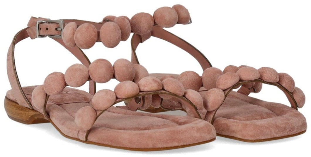 ASH REGY FLAT SANDAL Roze
