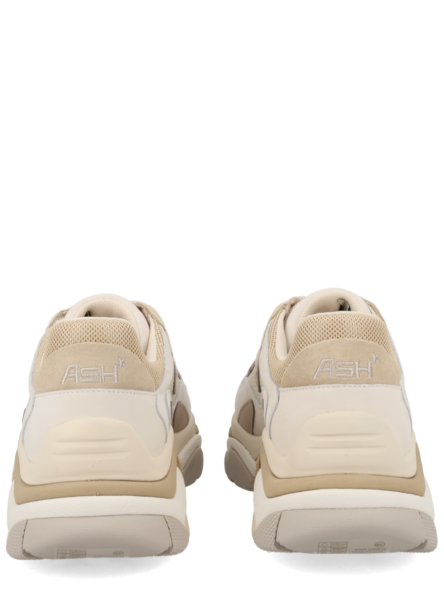 Ash Neutrals Addict Layered Suede Chunky Sneakers Neutraal