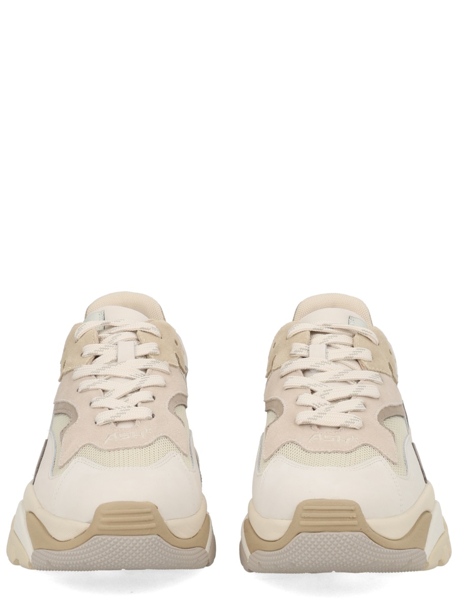Ash Neutrals Addict Layered Suede Chunky Sneakers Neutraal