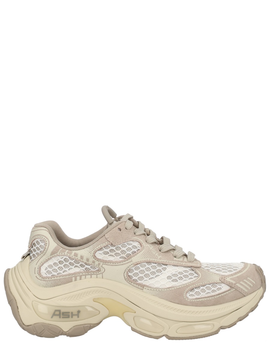 Ash Neutrals Dragon Suede Overlay Chunky Sneakers Neutraal