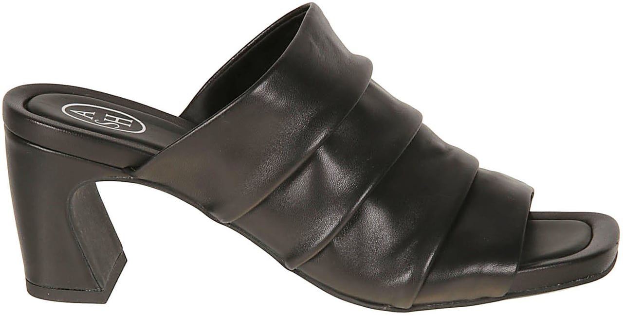 Ash Eva Mules Black Zwart