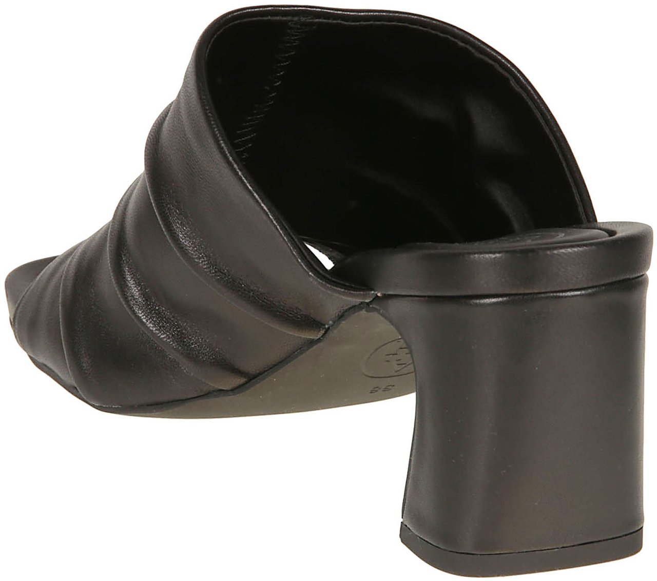 Ash Eva Mules Black Zwart