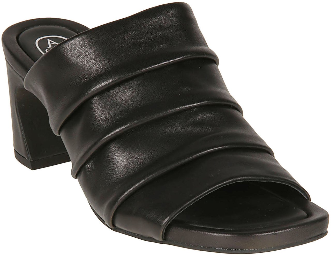 Ash Eva Mules Black Zwart