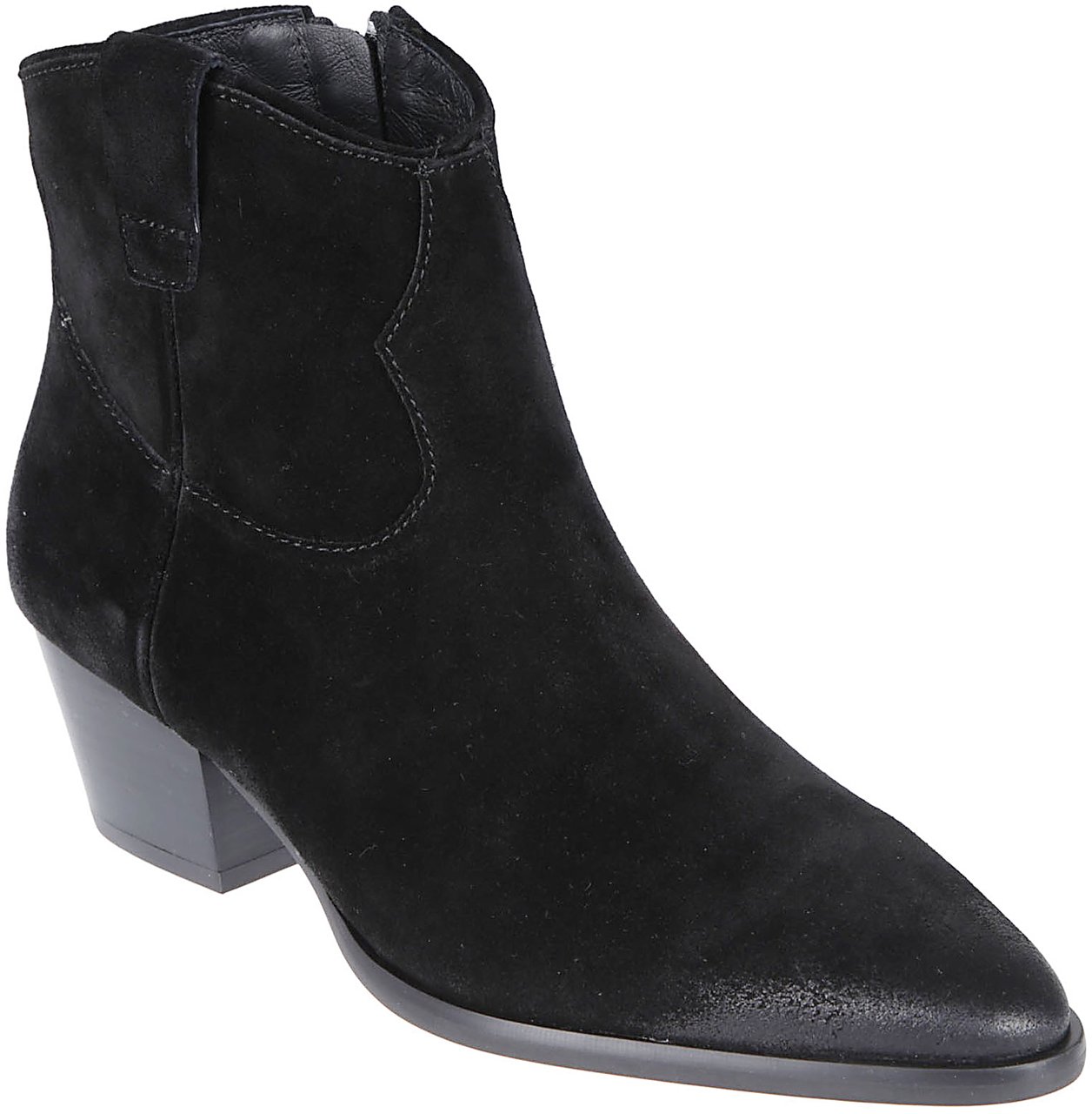 Ash Fame Ankle Boots Black Zwart