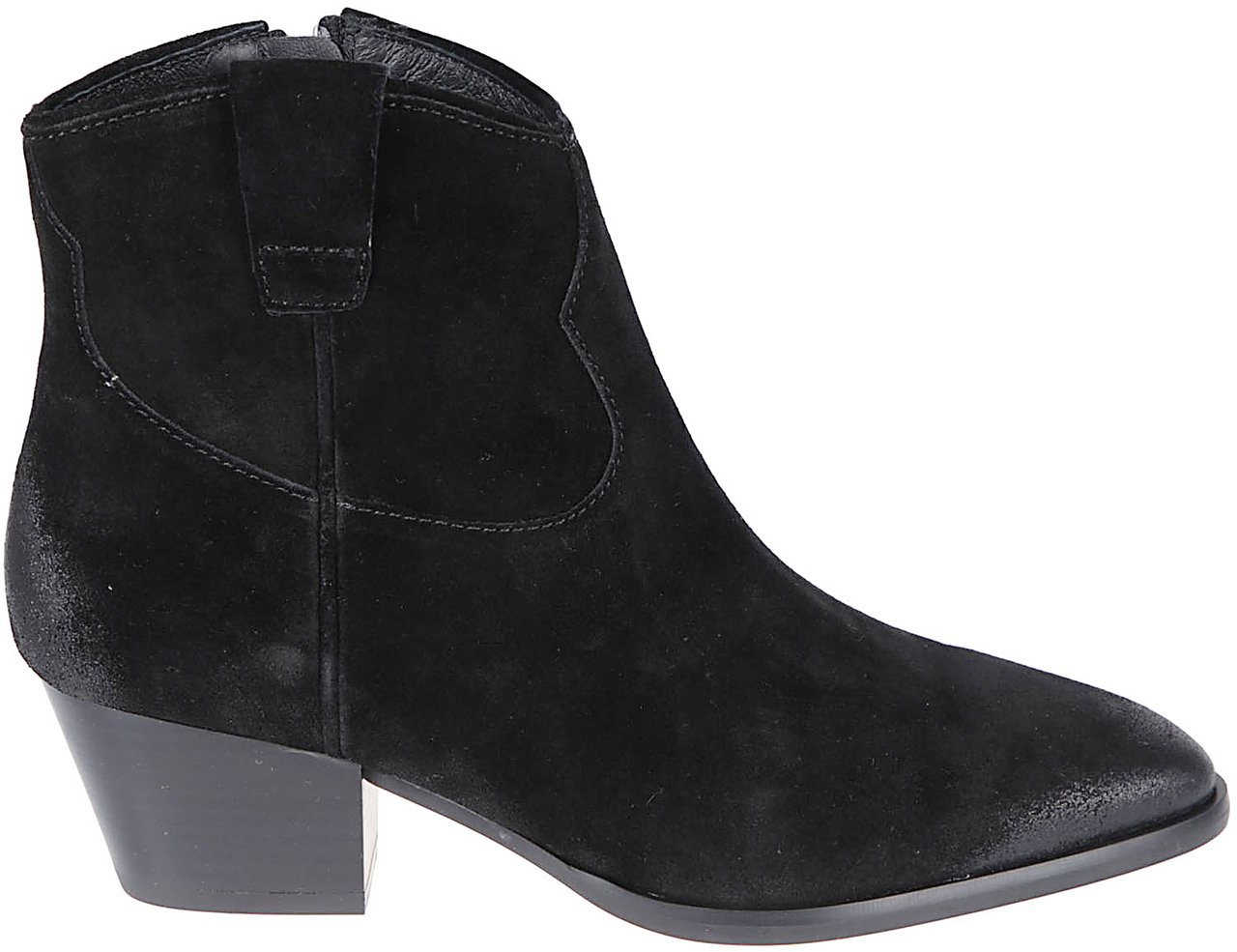 Ash Fame Ankle Boots Black Zwart