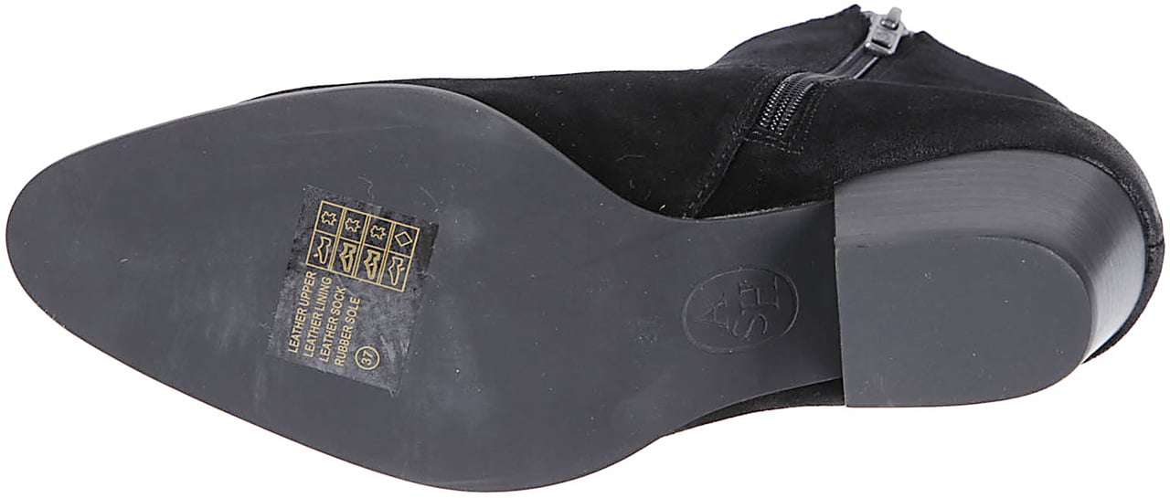 Ash Fame Ankle Boots Black Zwart