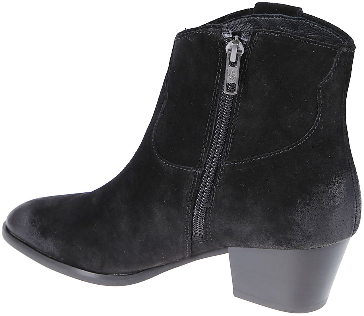 Ash Fame Ankle Boots Black Zwart