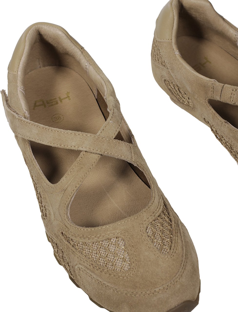 Ash Flat Shoes Desert/Moka Mou Beige