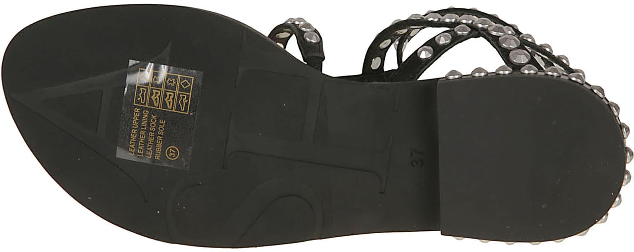 Ash Precious Sandals Black Zwart