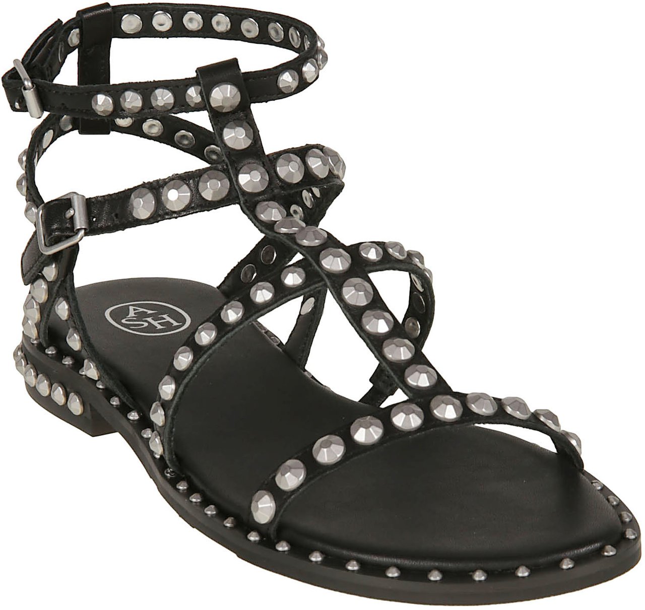 Ash Precious Sandals Black Zwart