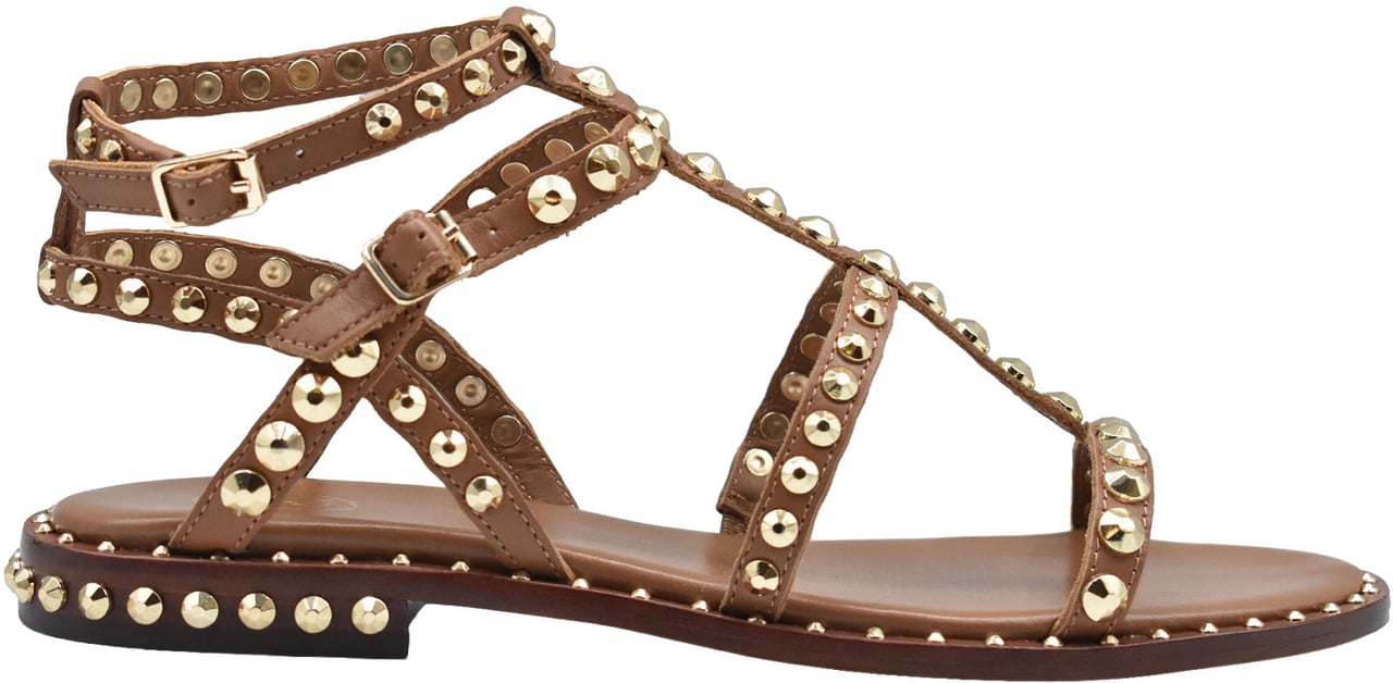 Ash Sandals Marsala/Ariel Gold Beige