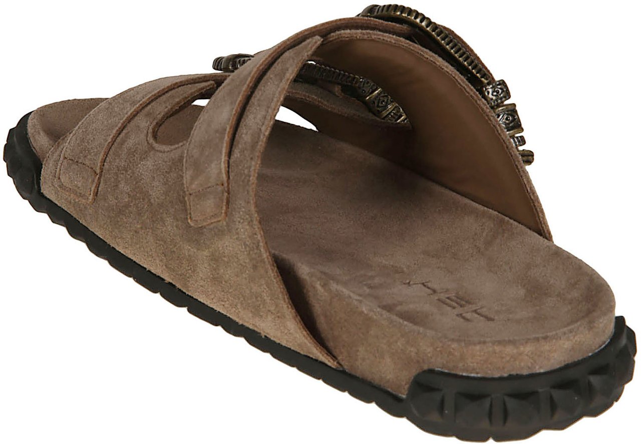 Ash Twister Sandals Brown Bruin