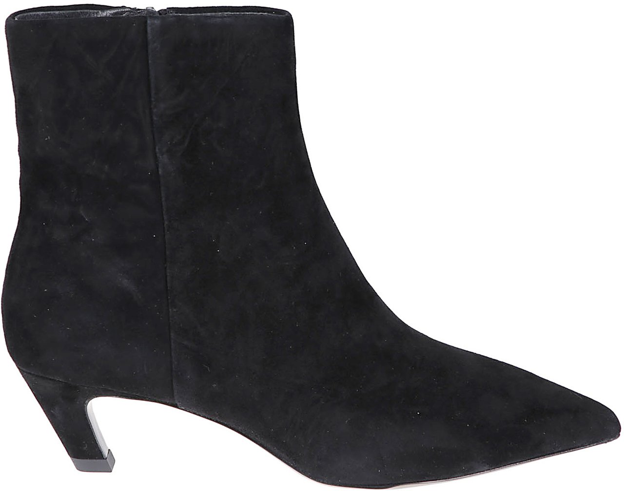 Ash Vicky Ankle Boots Black Zwart