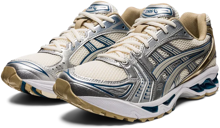 Asics ASICS Gel-Kayano 14 Cream Pure Silver Champagne Grijs