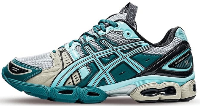 Asics ASICS UB3-S Gel-Nimbus 9 Kiko Kostadinov Piedmont Grey Aruba Blue Blauw