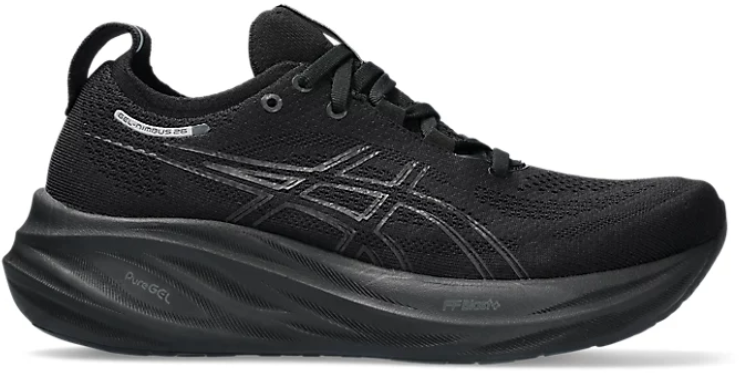 Asics ASICS Gel-Nimbus 26 Black Zwart