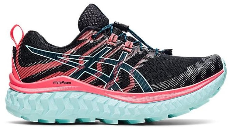 Asics ASICS Trabuco Max Black Blazing Coral Zwart